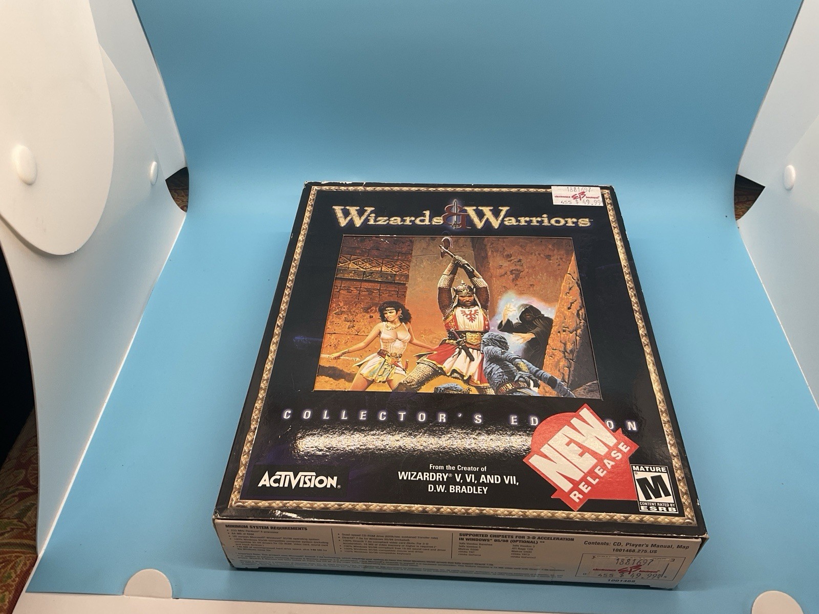 Wizards & Warriors Collector\'s Edition PC CD-ROM 2000 - Activision - Sealed/New
