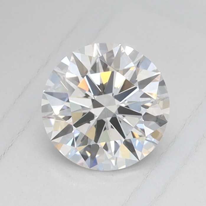0.50 Ct ROUND Cut IGI Certified Lab Grown HPHT Diamond D Color VVS2 Clarity