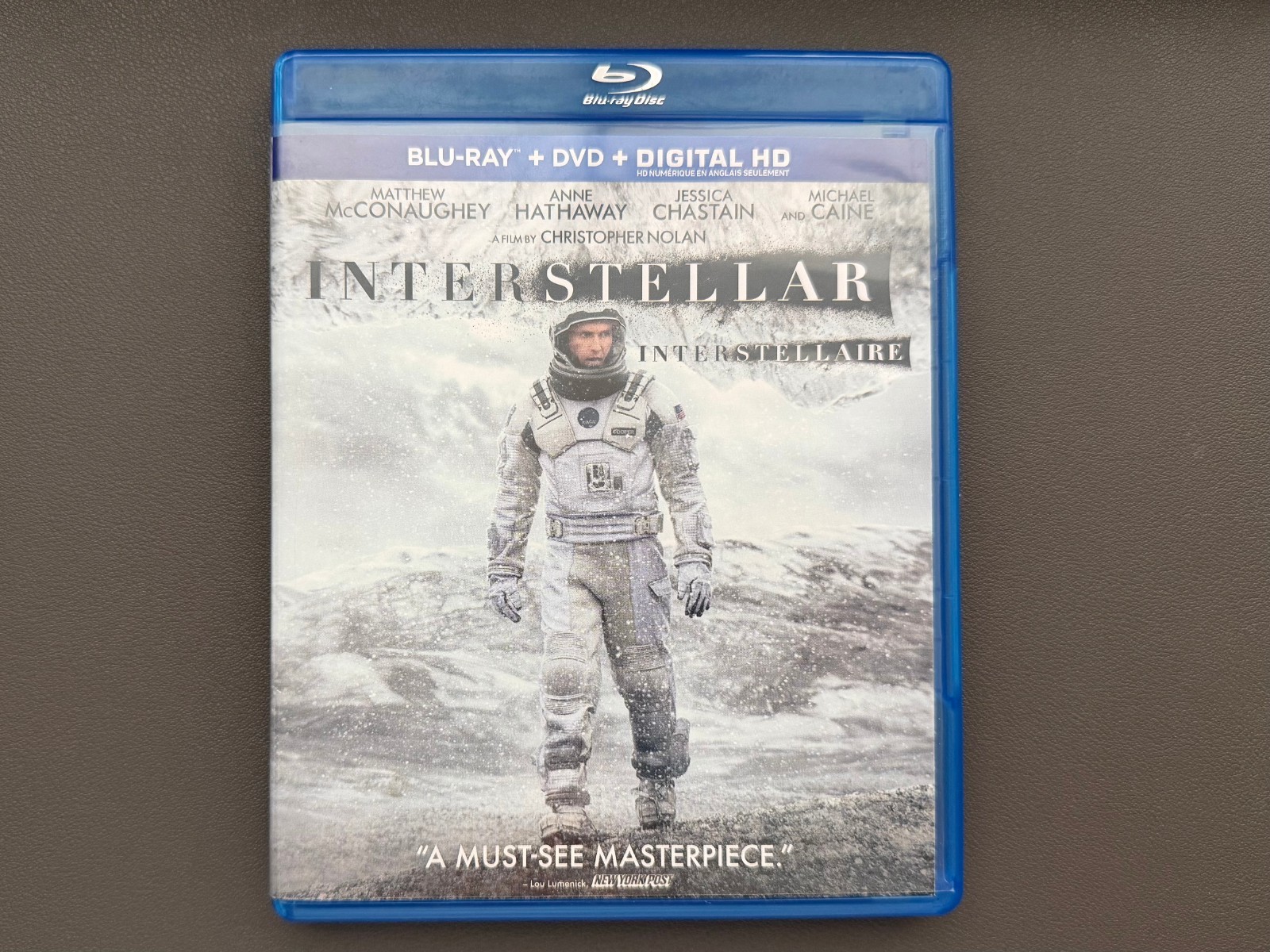 Interstellar - Blu-ray - DVD - 2 Disc Set - US - With IMAX FILM CELL Interstellar - Blu-ray - DVD - 2 Disc Set - US - With IMAX FILM CELL
