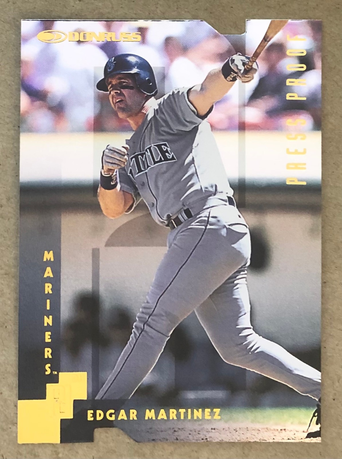 1997 Donruss - Gold Press Proofs - Edgar Martinez - #126 - Mariners -NrMt+