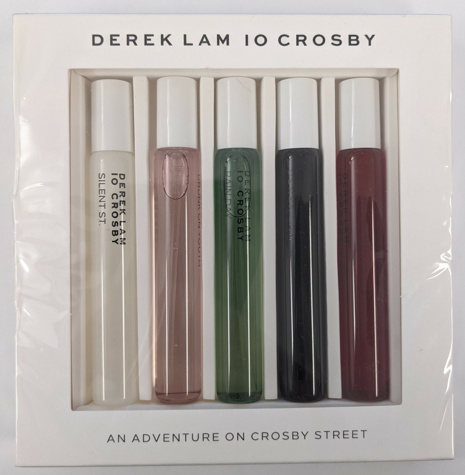DEREK LAM 1O CROSBY 5 PIECE AN ADVENTURE ON CROSBY STREET EDP SET 0.25 FL. OZ EA