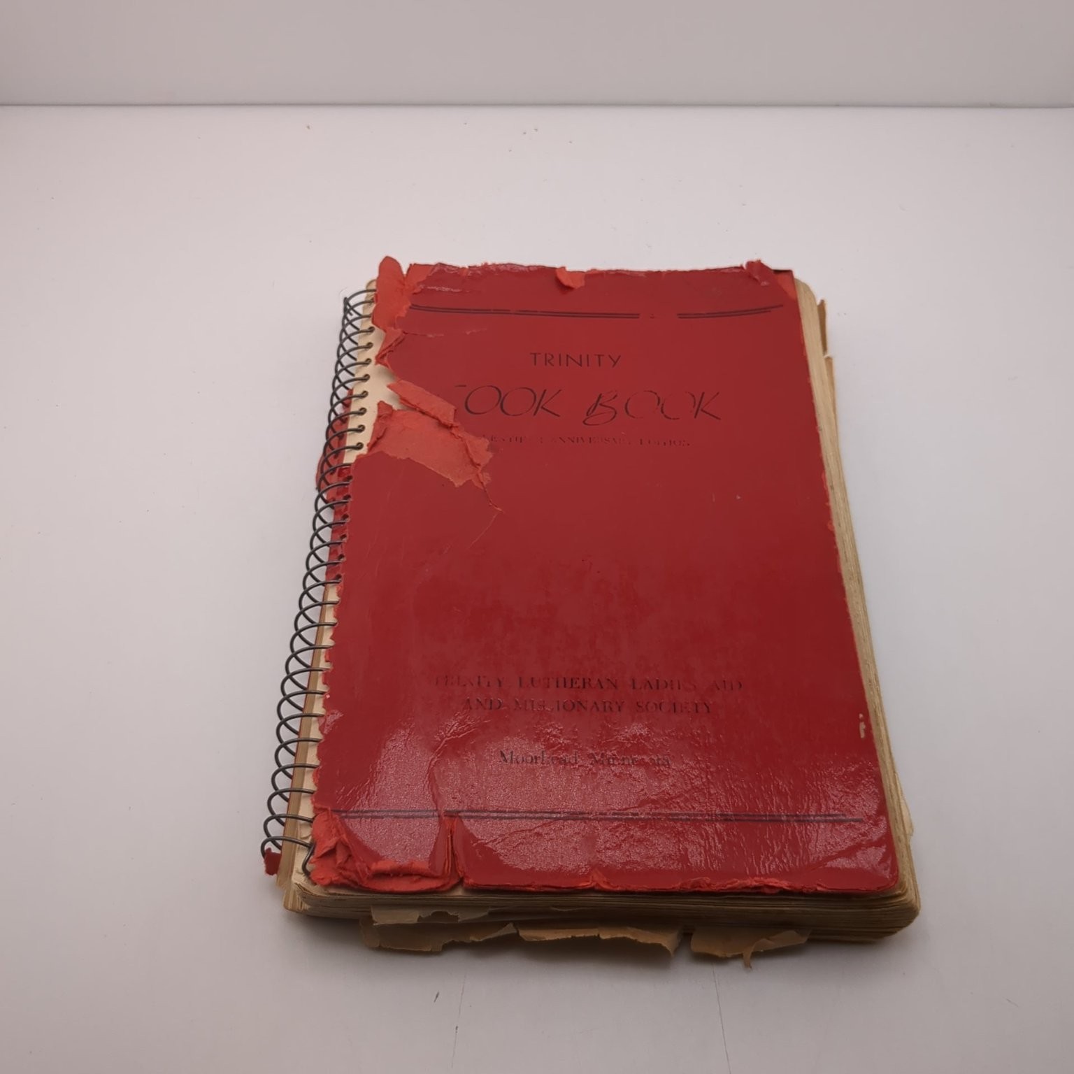 Vintage Trinity Cook Book 1952-1953 Trinity Lutheran Ladies Aid Mount Joy PA