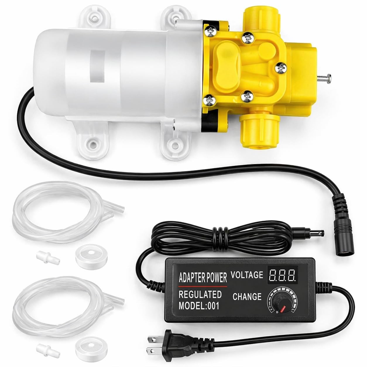 AC 110V 80W Electric Wine Transfer Pump, Low Noise Water Transfer Pump for Ho...