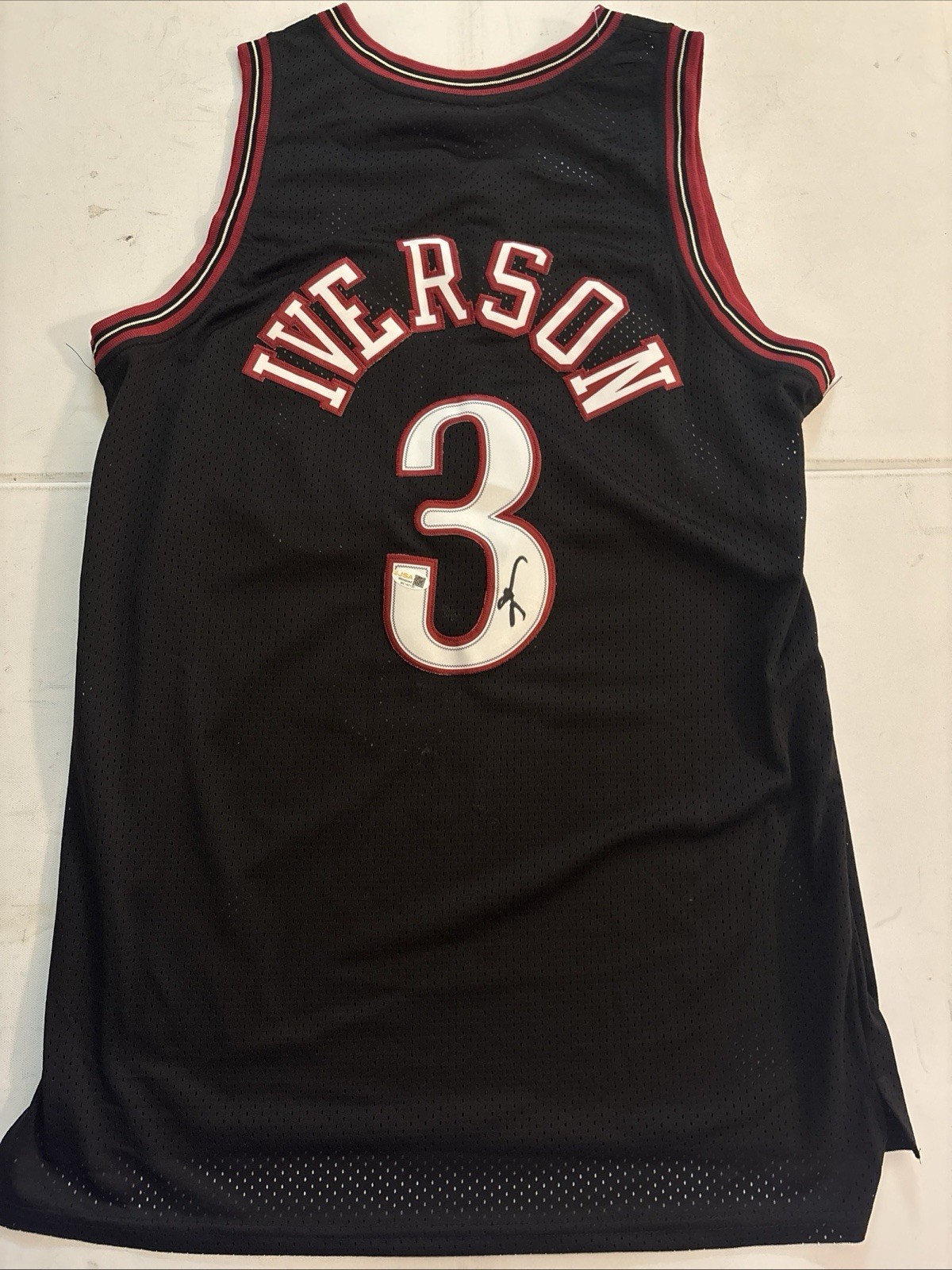 Autographed Allen Iverson 76ers Mitchell & Ness Authentic Jersey – JSA Certified Autographed Allen Iverson 76ers Mitchell & Ness Authentic Jersey – JSA Certified