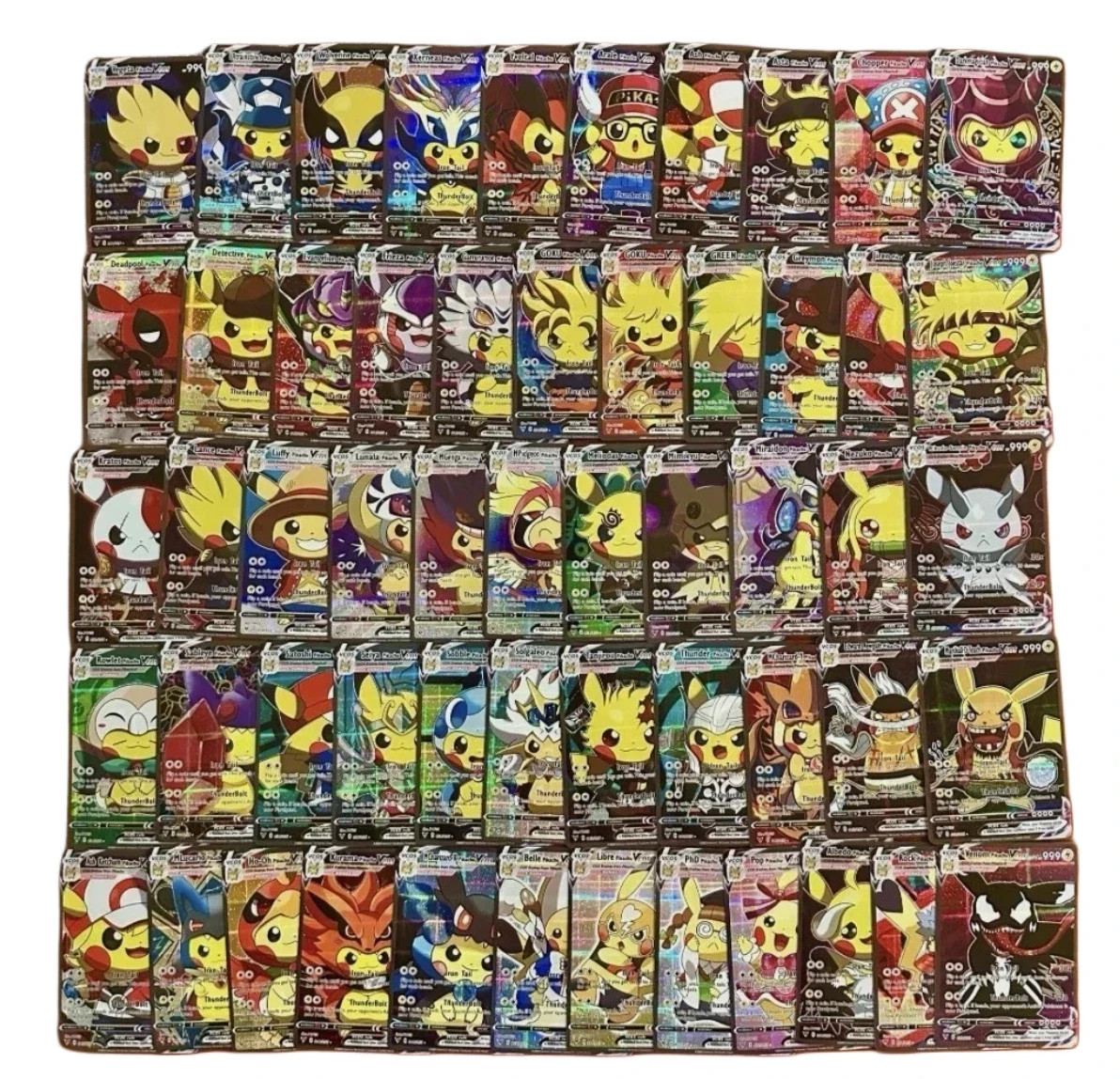 VCOS PIKACHU Cosplay Complete Set – 55 Cards Sealed – US SELLER