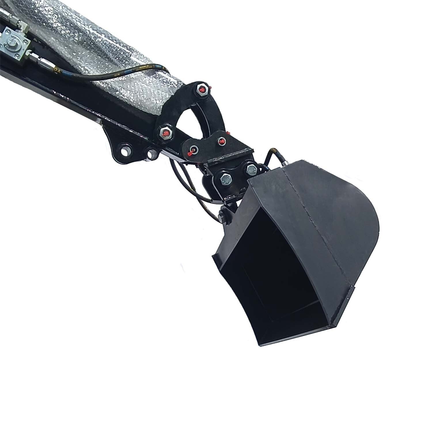 600mm Tilting Bucket Swing Bucket Mini Excavator Attachments Free Oil Hose Pins