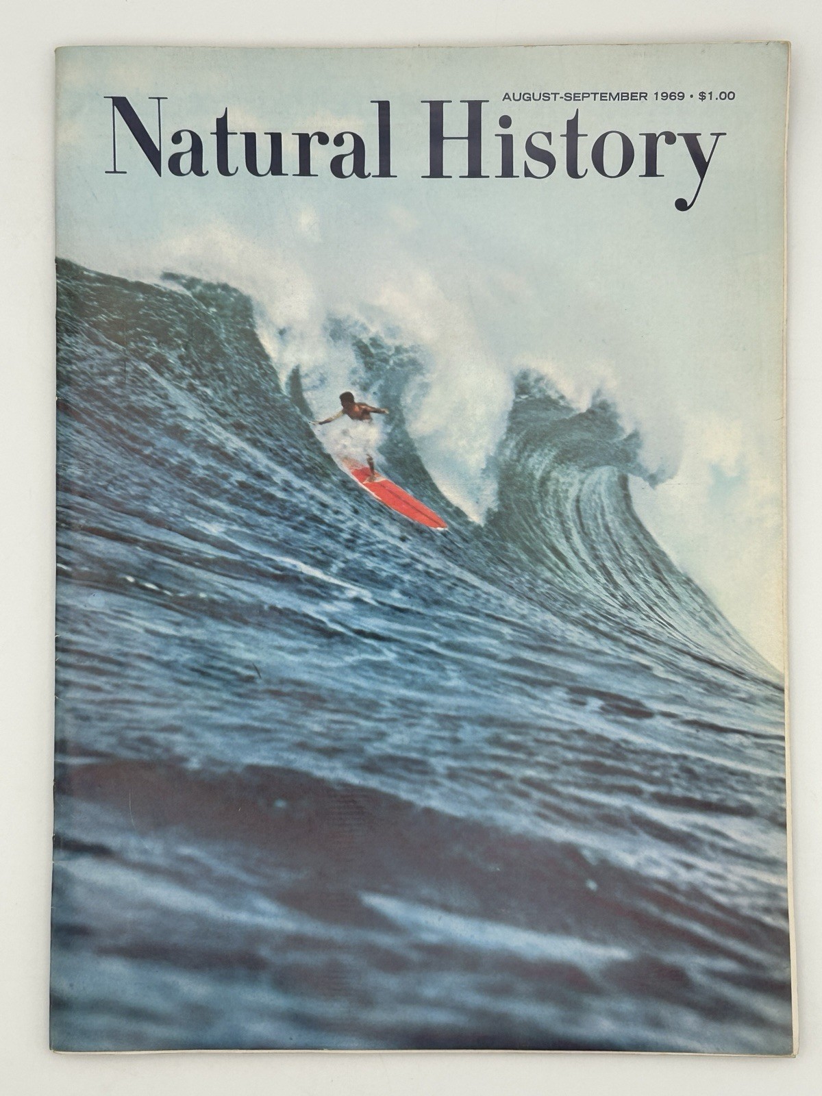 Natural History Aug Sep 1969 Eddie Aikau Surfing Hawaii Polynesian Surf Vintage