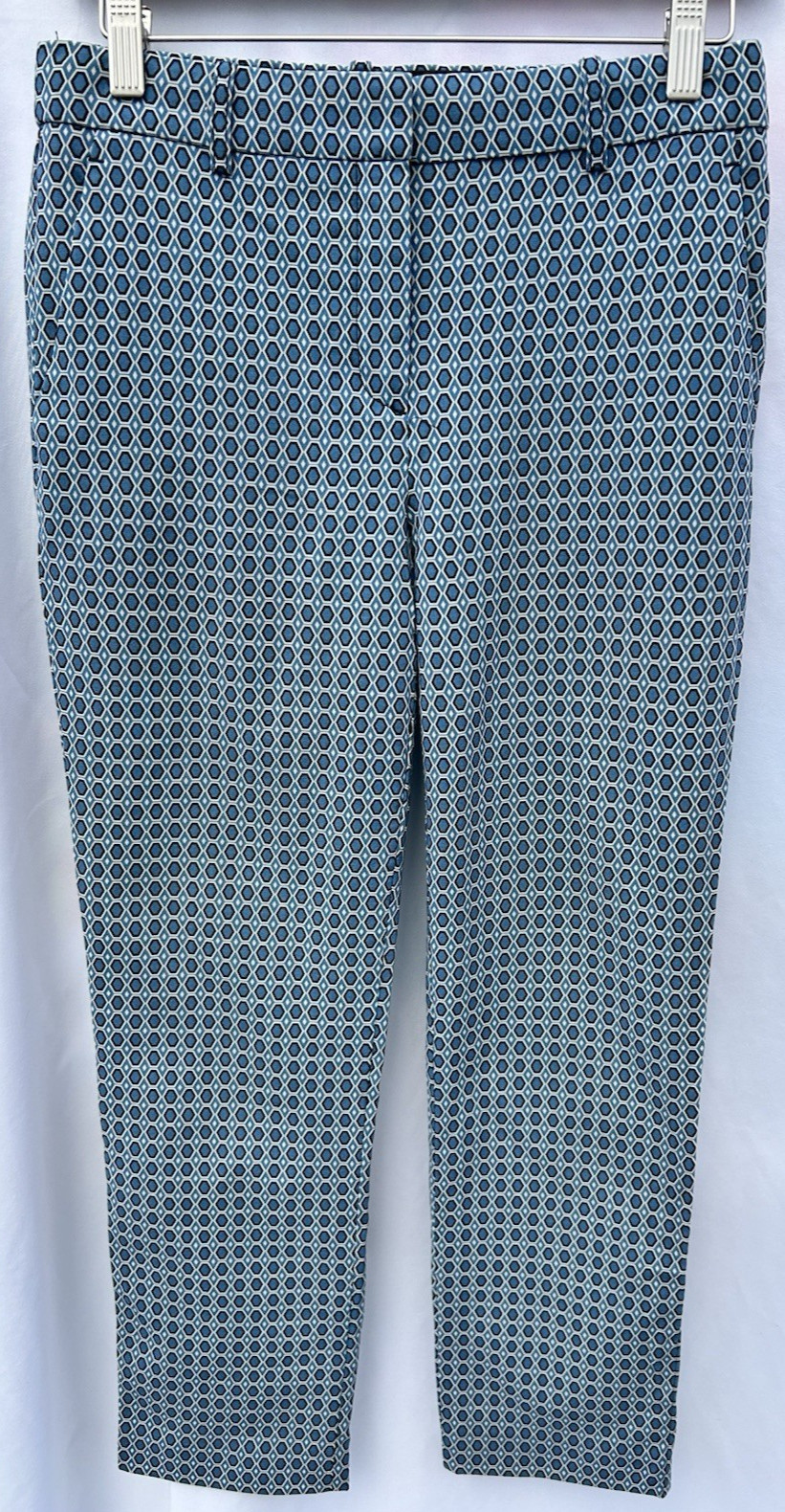Theory Women\'s Geometric Print Cropped Pants – Size 2
