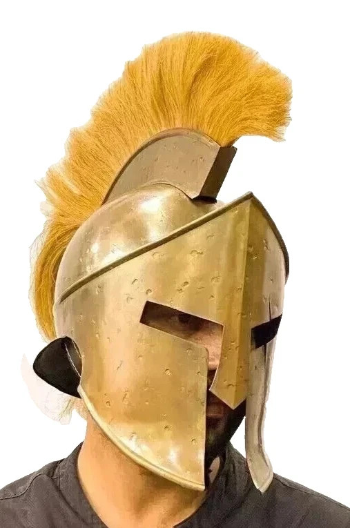Medieval 300 Spartan Movie King Leonidas Vintage Armor Helmet Reproduction