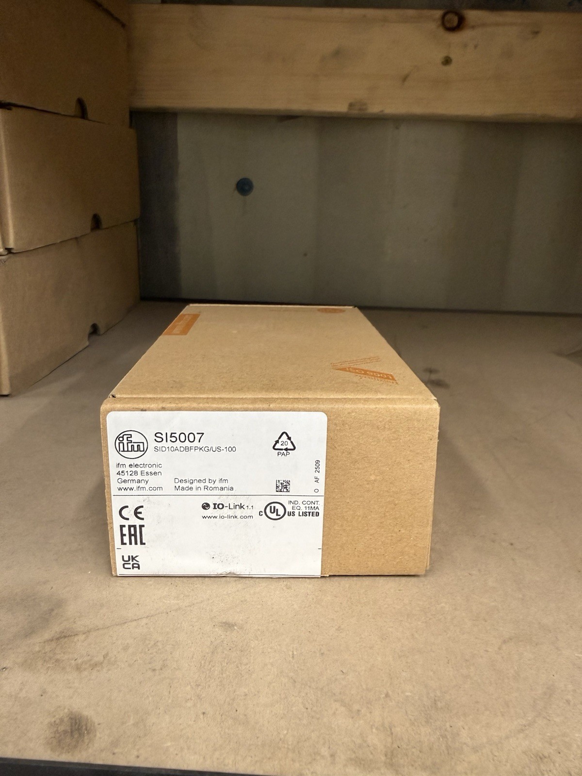 IFM SI5007 Flow Meter