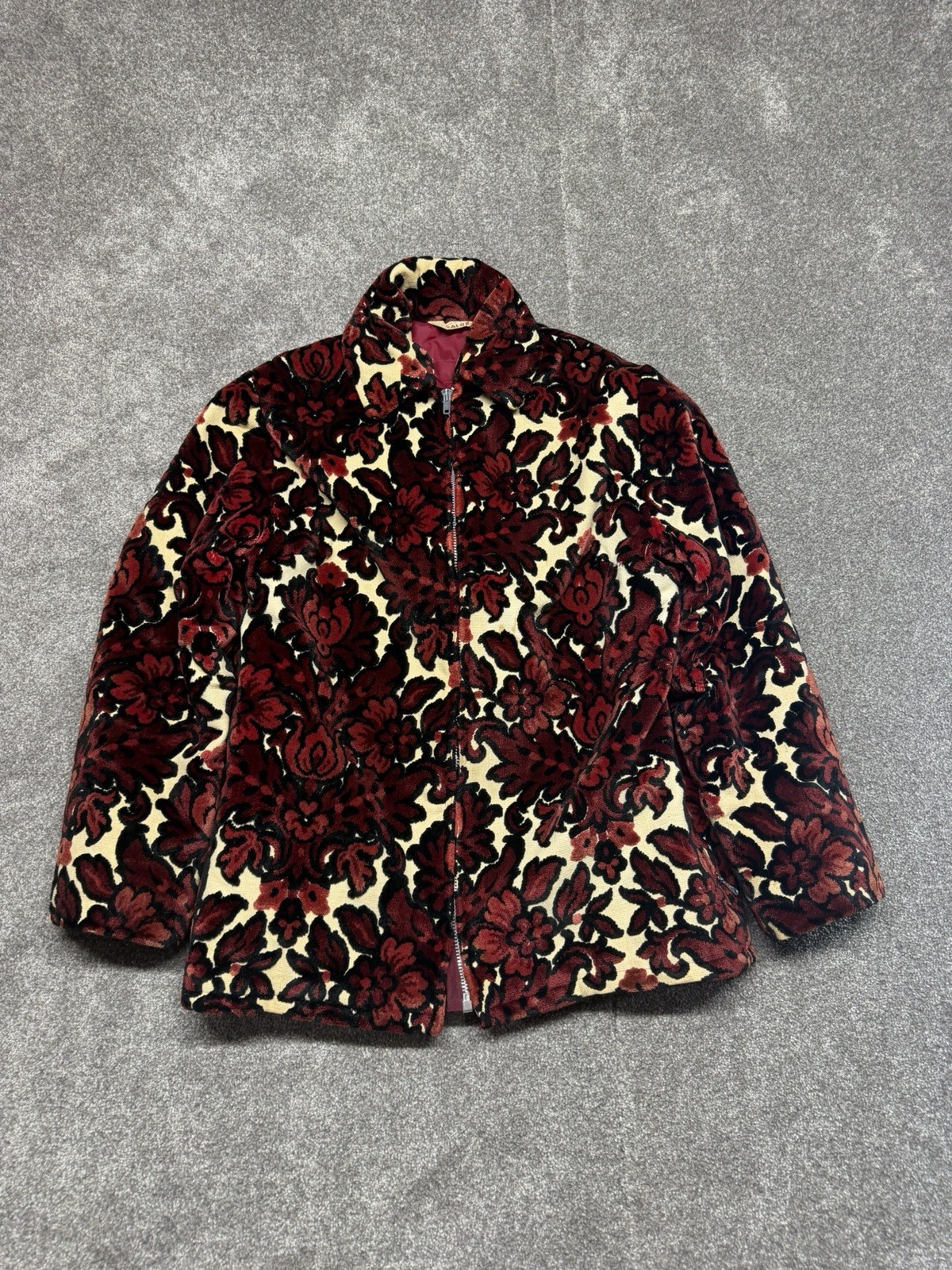 Vintage 60S Valor Flower Tapestry Women’s Jacket Small Vintage 60S Valor Flower Tapestry Women’s Jacket Small
