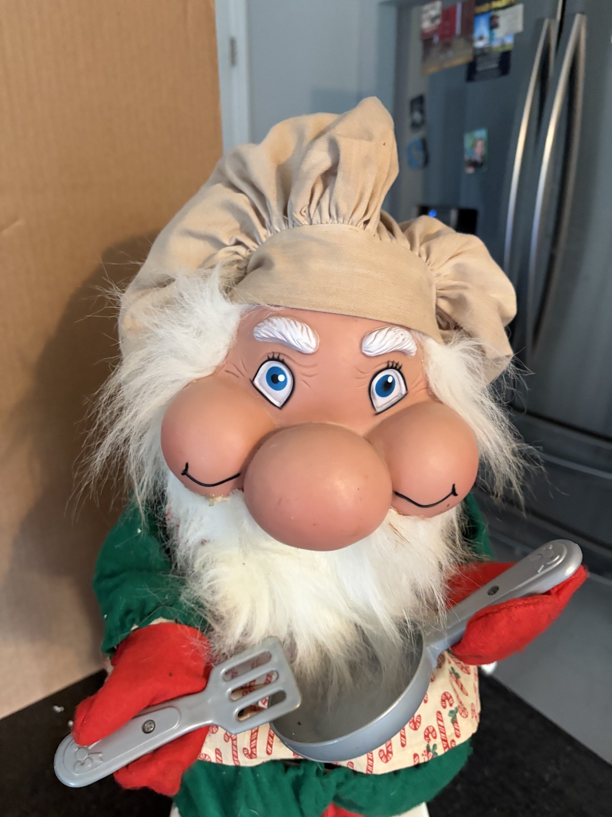Vintage Santa\'s Best Santakins Chef Elf 20\