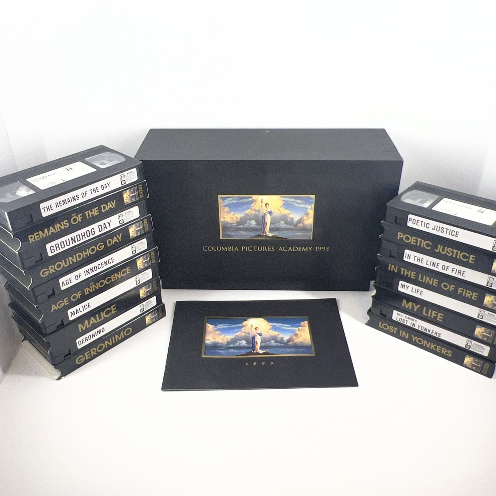 Academy Awards Columbia Pictures Complete Screener VHS Box Set 1993 Oscars Book
