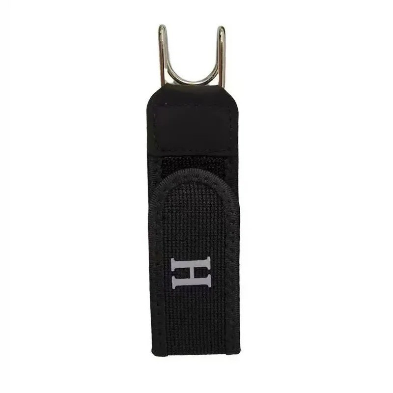 2PCS Tactical Metal Hook Elastic Belt Buckle-Less Invisible Waist Belt Closure