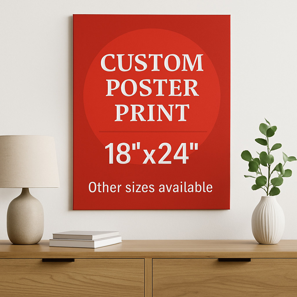Custom Poster Prints-Upload Your Image Personalized Photo to Poster Prints USA