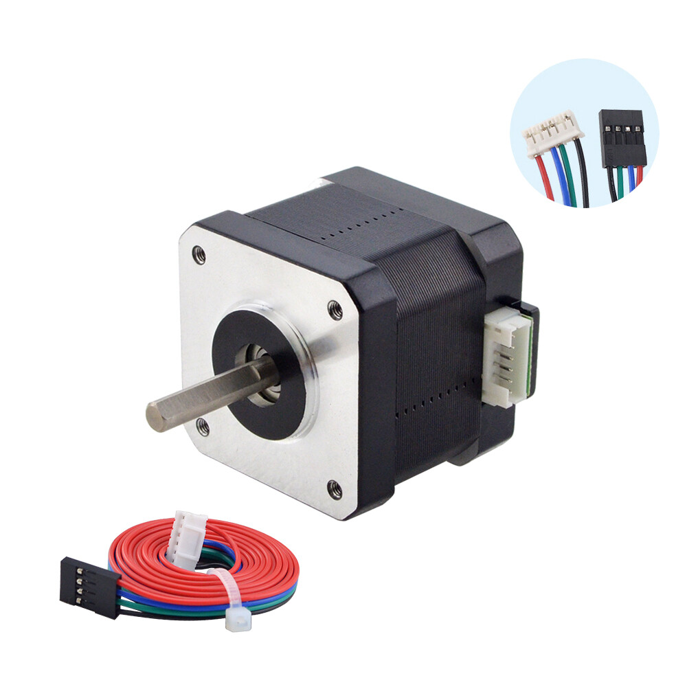 STEPPERONLINE 1-5PCS Nema 17 Stepper Motor 60oz.in 38mm 1.5A for DIY 3D Printer