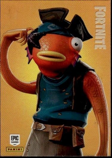 2019 Panini Fortnite S1 #187 Fishstick Holofoil