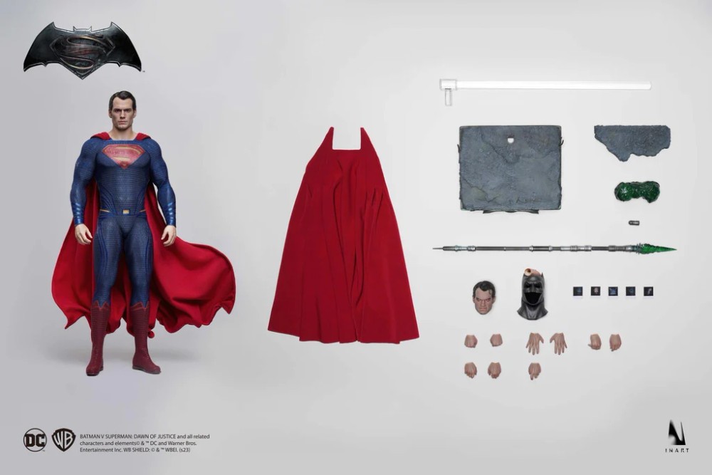 INART BVS Dawn of Justice Superman Henry Cavill 1/6 Scale Figure COMPLETE INART BVS Dawn of Justice Superman Henry Cavill 1/6 Scale Figure COMPLETE