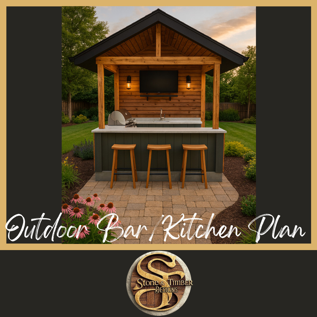 Outdoor Kitchen Bar Blueprint Drawings | Backyard Design Modern DIY Outdoor Kitchen Bar Blueprint Drawings | Backyard Design Modern DIY