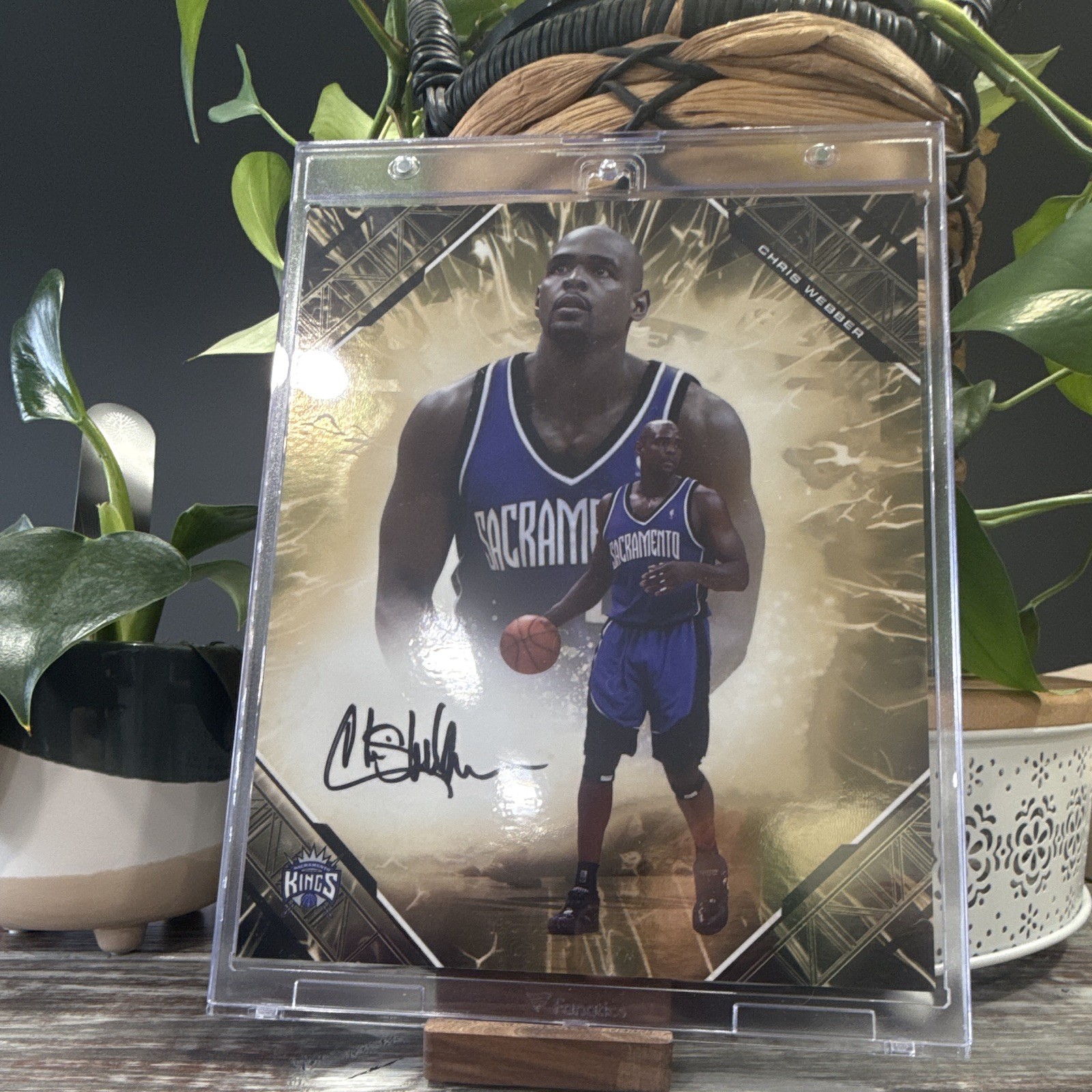 Chris Webber Sacramento Kings Signed Photo Fanatics Authentic 18/50 Chris Webber Sacramento Kings Signed Photo Fanatics Authentic 18/50