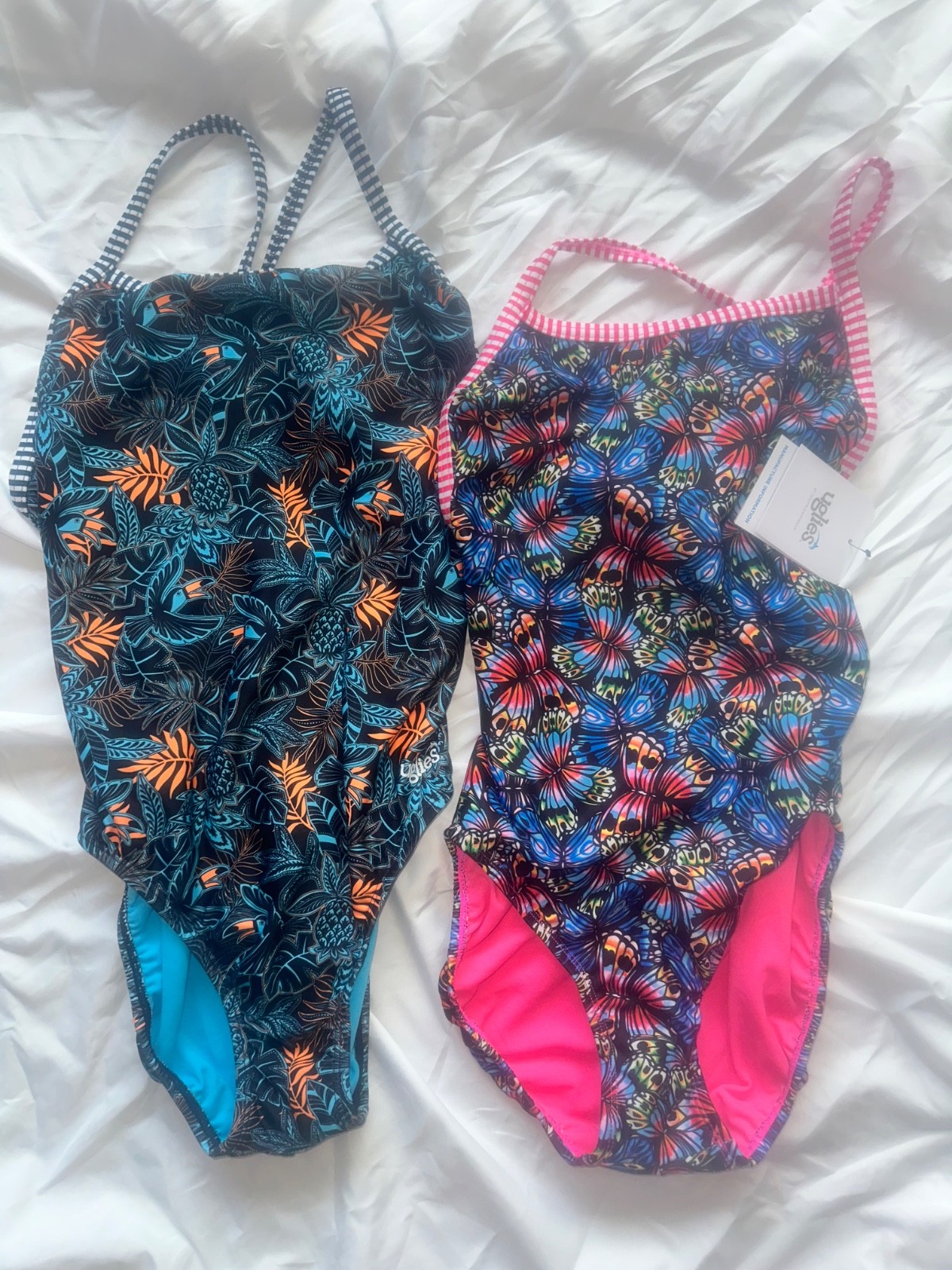 Dolfin Uglies Hot Tropic and Flutterby Pack of 2 One-Piece Swimsuits Dolfin Uglies Hot Tropic and Flutterby Pack of 2 One-Piece Swimsuits