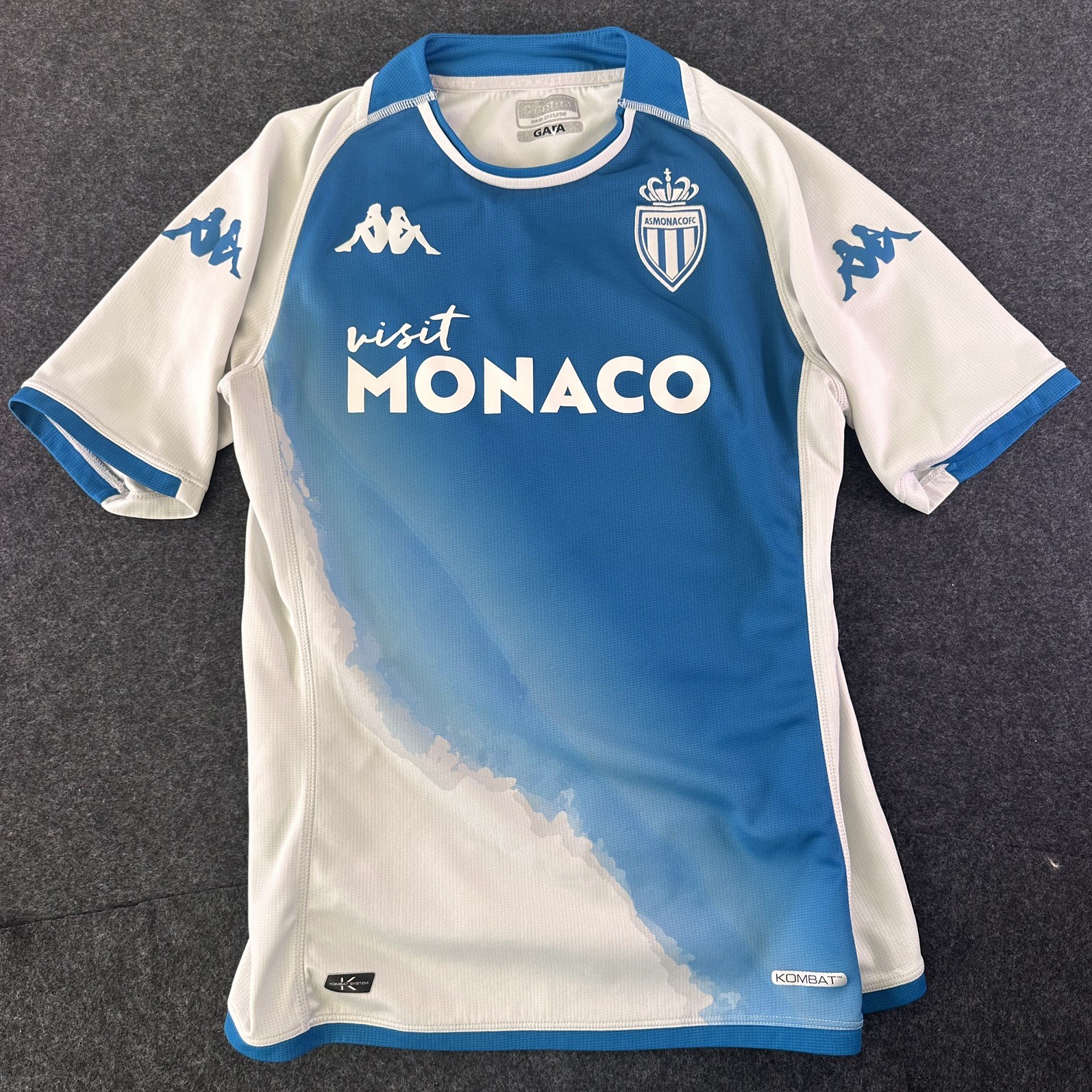 Monaco 2023-2024 Kappa OCEANO Jersey Away Football Soccer Jersey Monaco 2023-2024 Kappa OCEANO Jersey Away Football Soccer Jersey