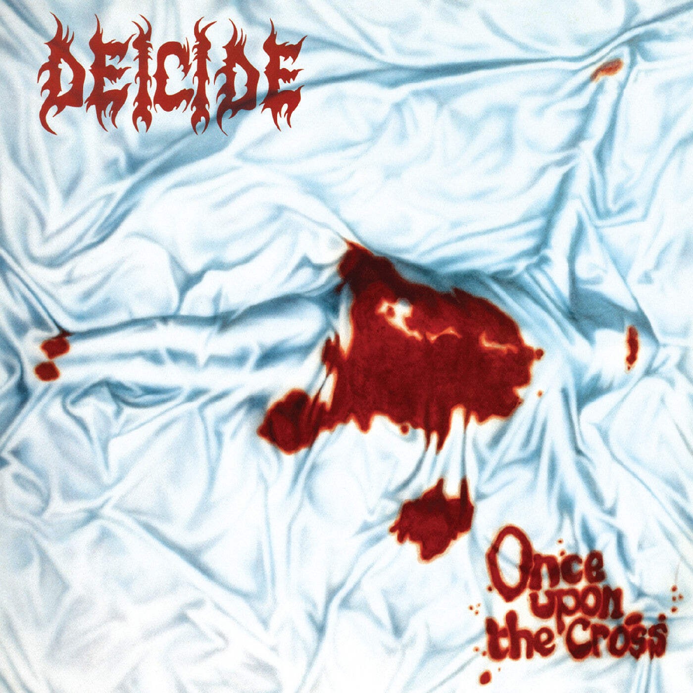 Deicide - Once upon the Cross [Milky Clear with Blood Splatter Vinyl]