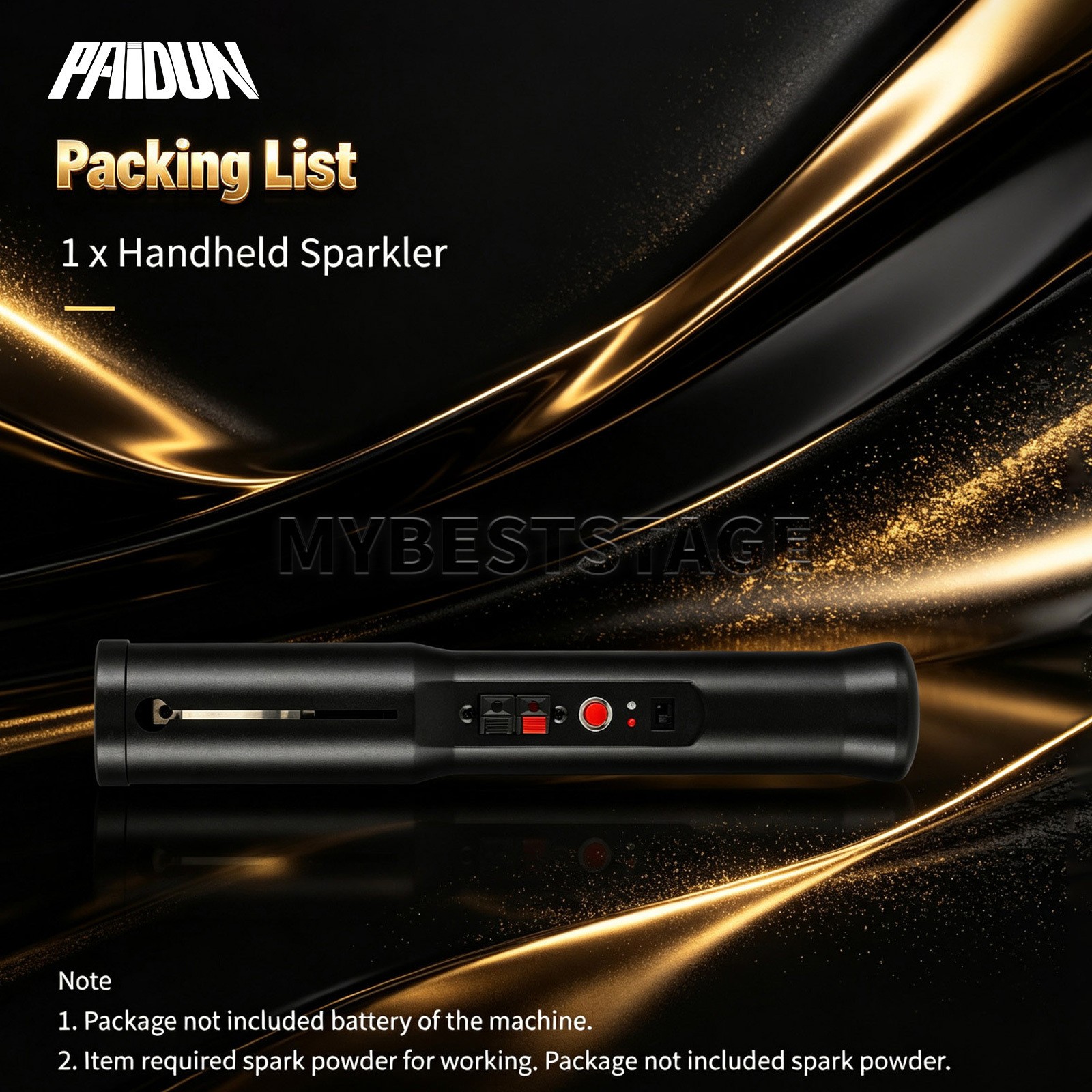 PAIDUN Mini Hand Held Cold Spark Machine Sparkler Firework Effect Wedding Party PAIDUN Mini Hand Held Cold Spark Machine Sparkler Firework Effect Wedding Party