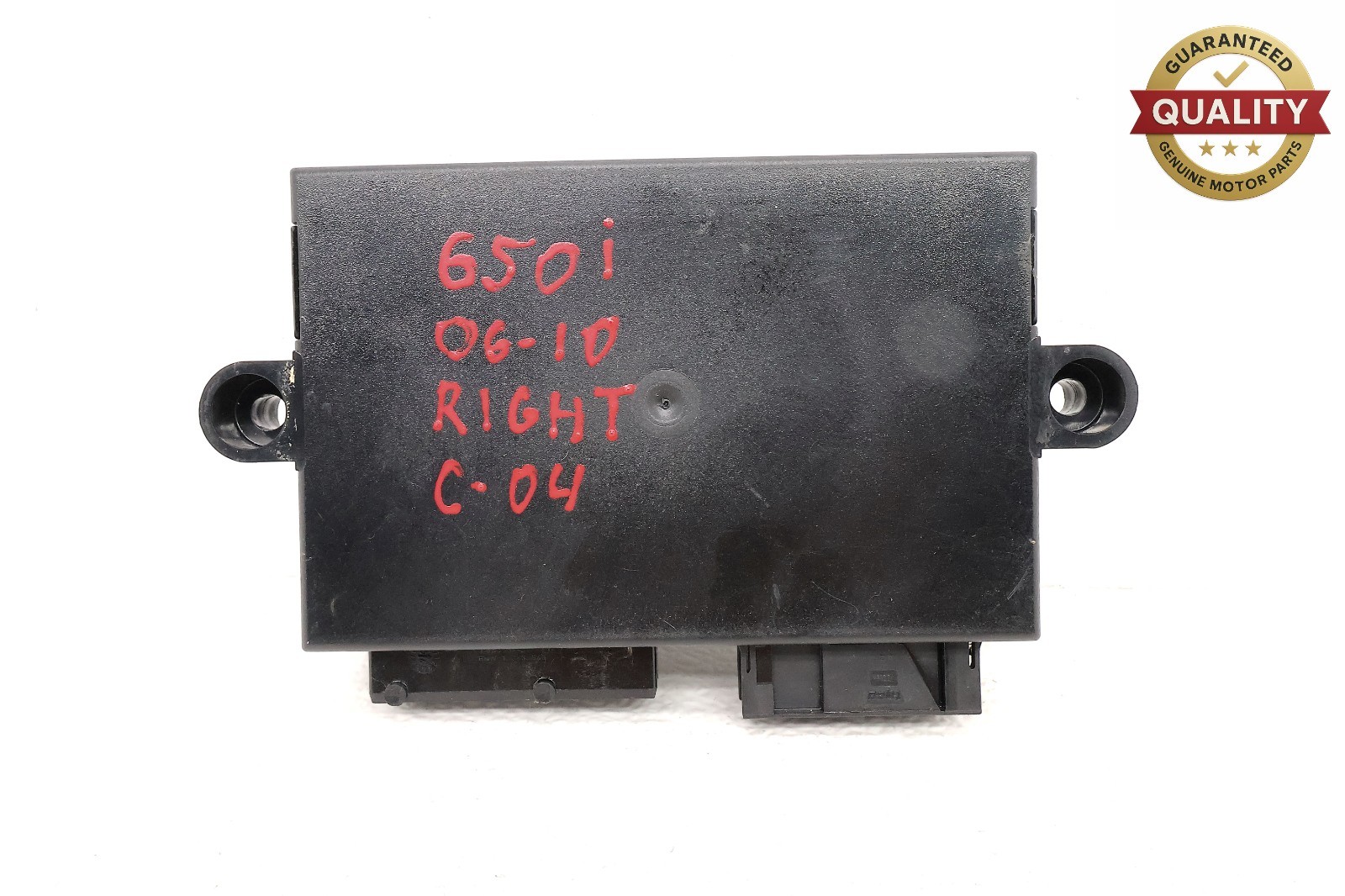 2006-2010 BMW 650I FRONT RIGHT ELECTRIC POWER SEAT MEMORY CONTROL MODULE OEM 2006-2010 BMW 650I FRONT RIGHT ELECTRIC POWER SEAT MEMORY CONTROL MODULE OEM