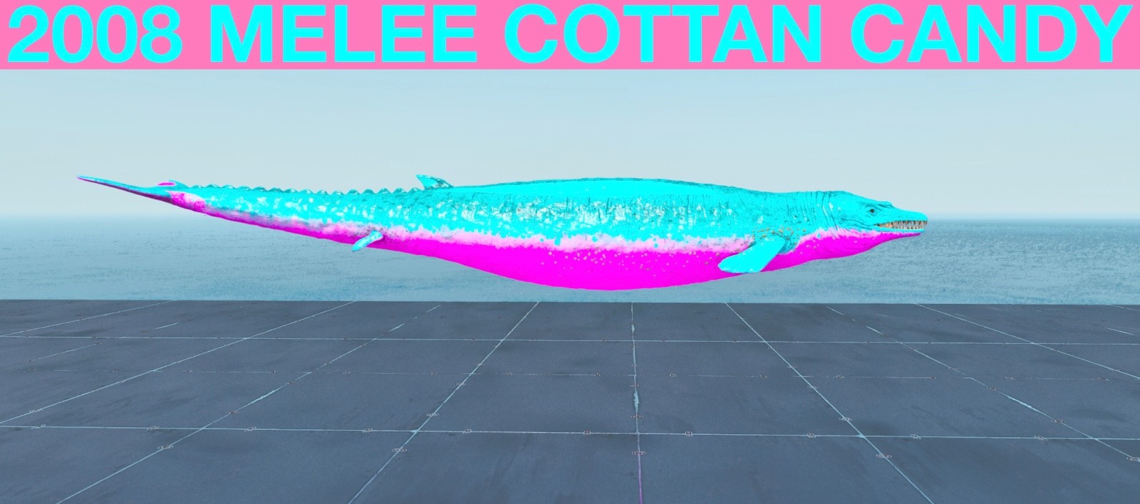 TOP 22.5k 2008m Cotton Candy Basilo Ark Survival Ascended ASA PVE Basilosaurus