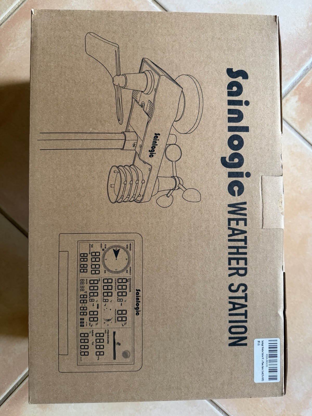 Sainlogic SC089 Wireless Weather Station New Open Box Sainlogic SC089 Wireless Weather Station New Open Box