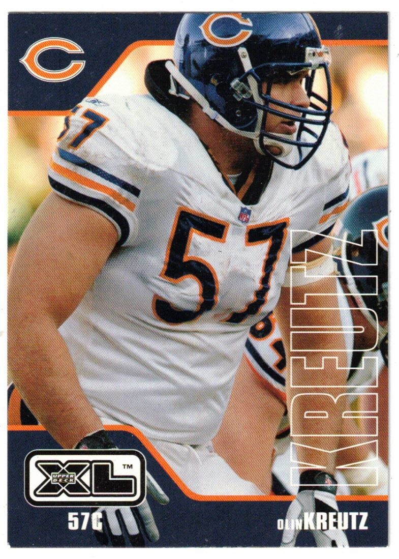 2002 Upper Deck XL - Olin Kreutz #96 (RC) Chicago Bears