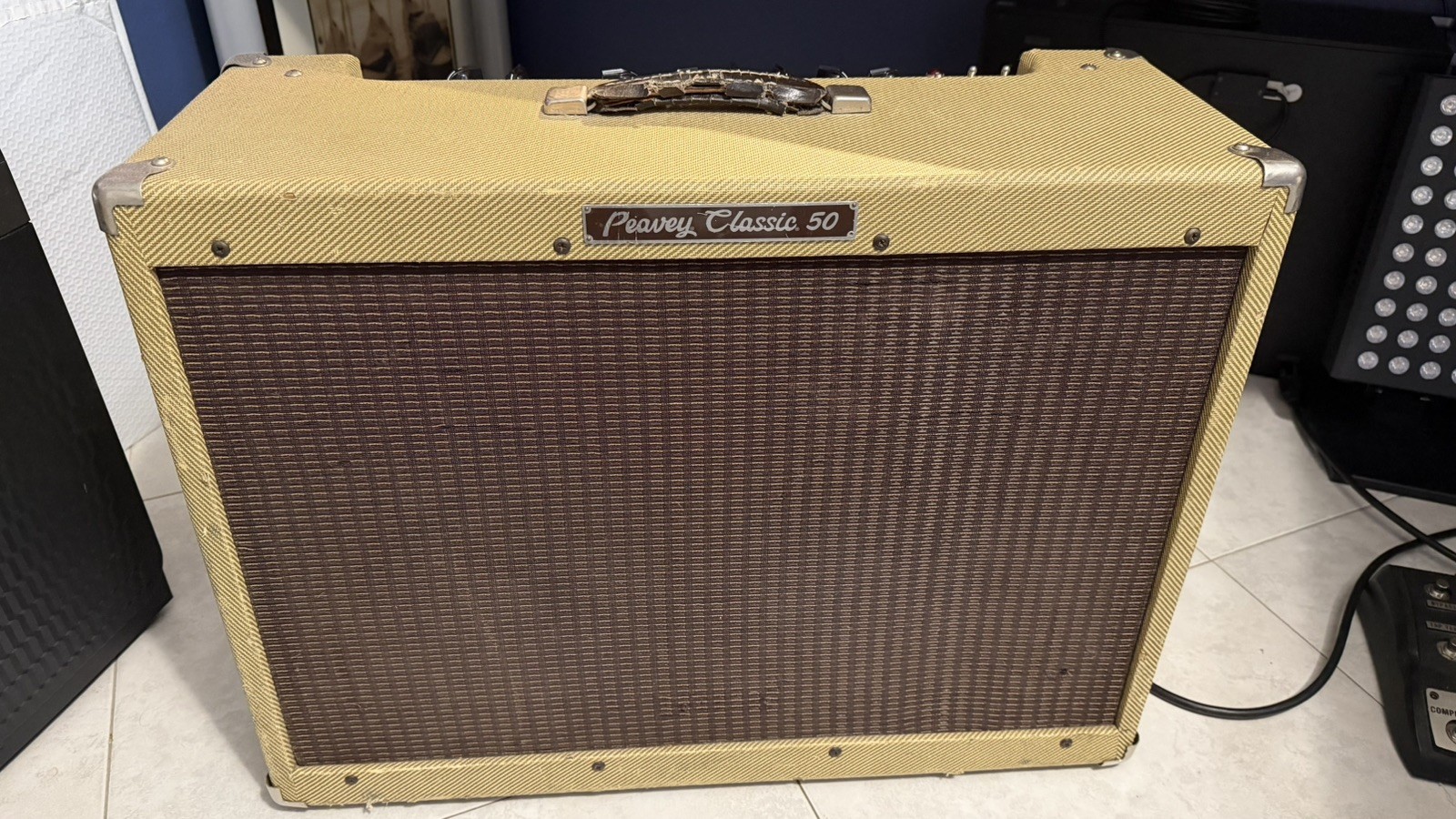 Peavey Classic 50 2x12 Tube Guitar Amp w/ Spring Reverb w/Digitech RP500 w/Wah