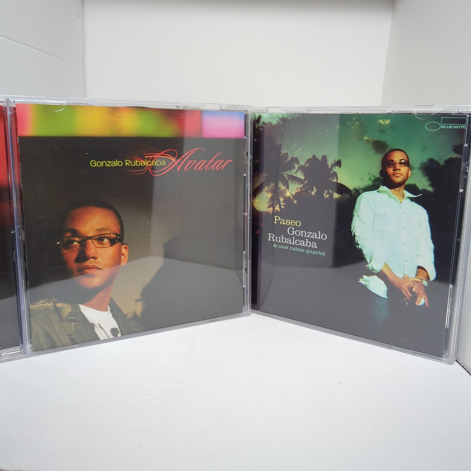 Gonzalo Rubalcaba 2 CD Lot Avatar 2008 Paseo 2005 Blue Note Cuban Latin Jazz