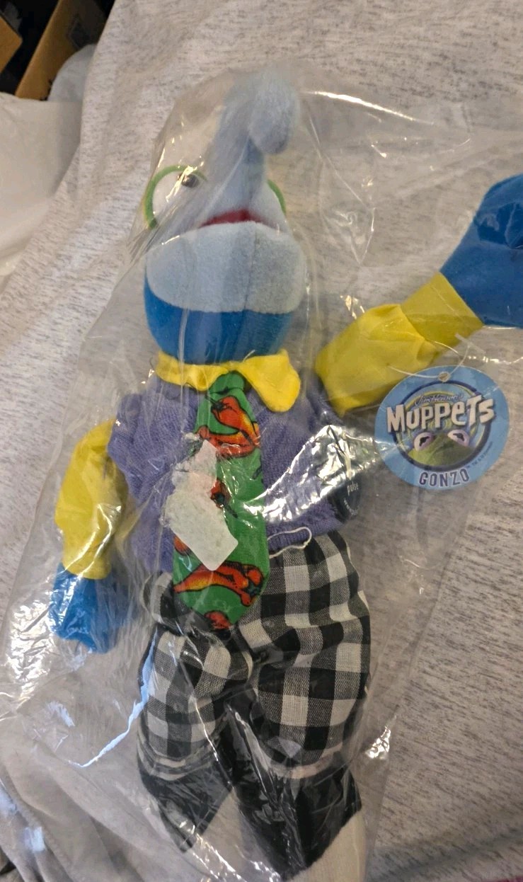 Vintage Nanco Muppets Gonzo Plush 14\