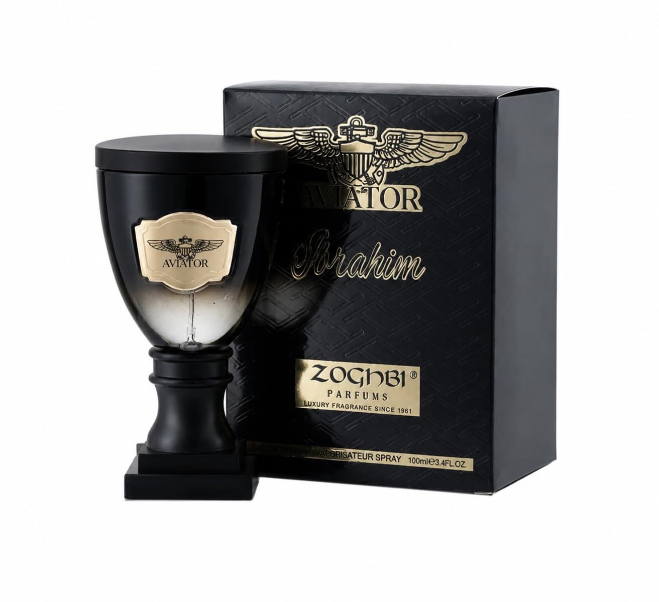 Zakat Aviator Ibrahim EDP Perfume Spray for Men 100 ML/3.4 OZ Brand New