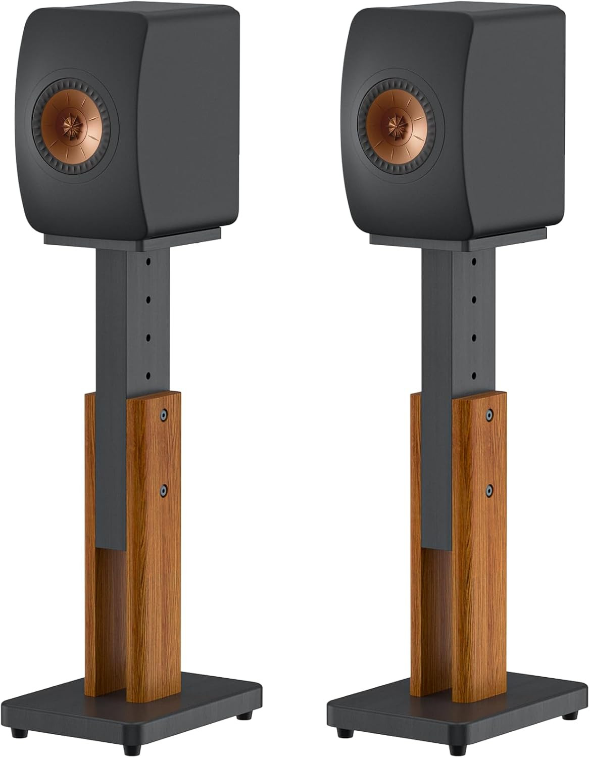 Height Adjustable Speaker Stands Pair for KEF LS50 Meta LS50 Stand - Heavy D...