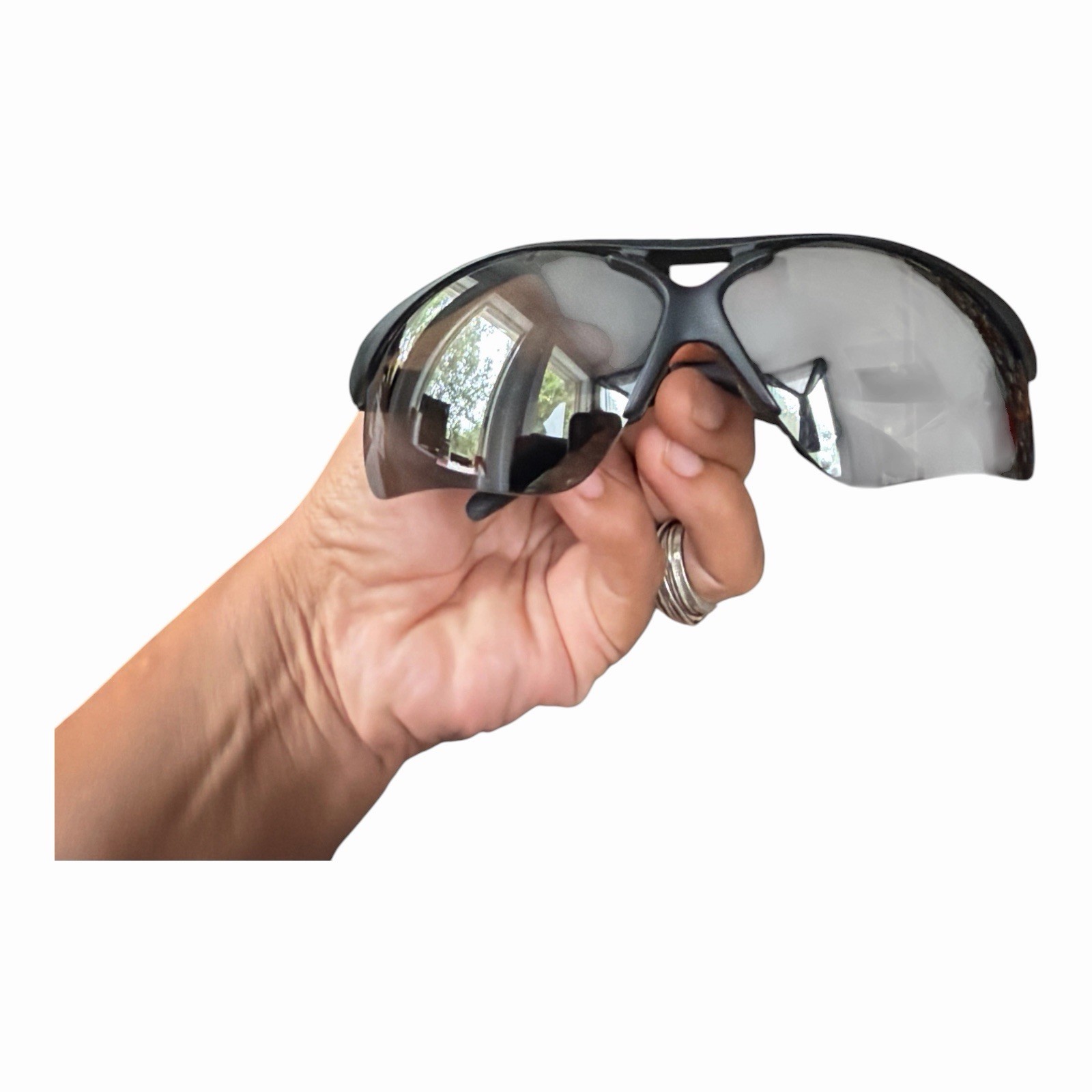 Bolle Vigilante Sport Sunglasses Matte Black Frame TNS Smoke Gun Lens 0752201075
