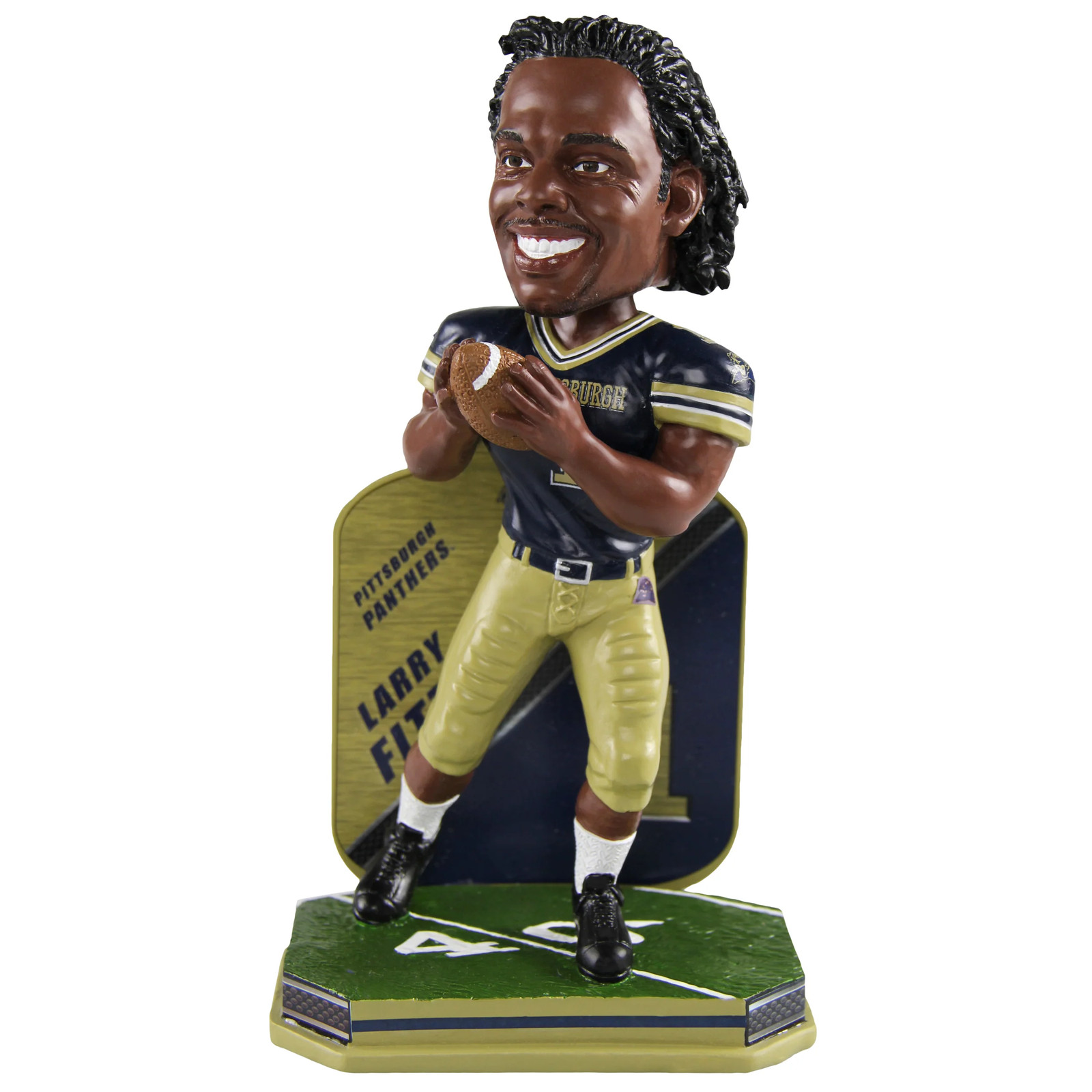 Pittsburgh Panthers Cardinals Larry Fitzgerald Bobblehead - #'d to 2018 NEW