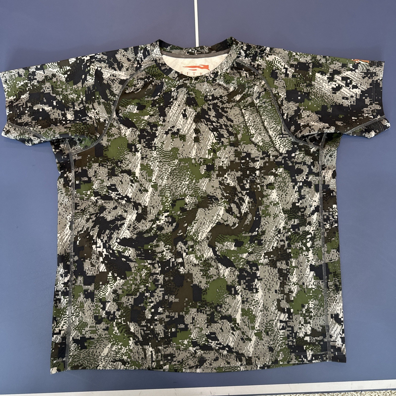 Sitka Core Lightweight Crew Shirt Men XL Optifade Elevated Hunting Short Sleeve