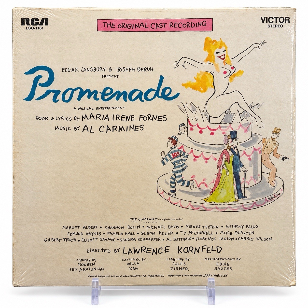 PROMENADE Original Cast Recording Vinyl LP 1969 SEALED RCA LSO-1161