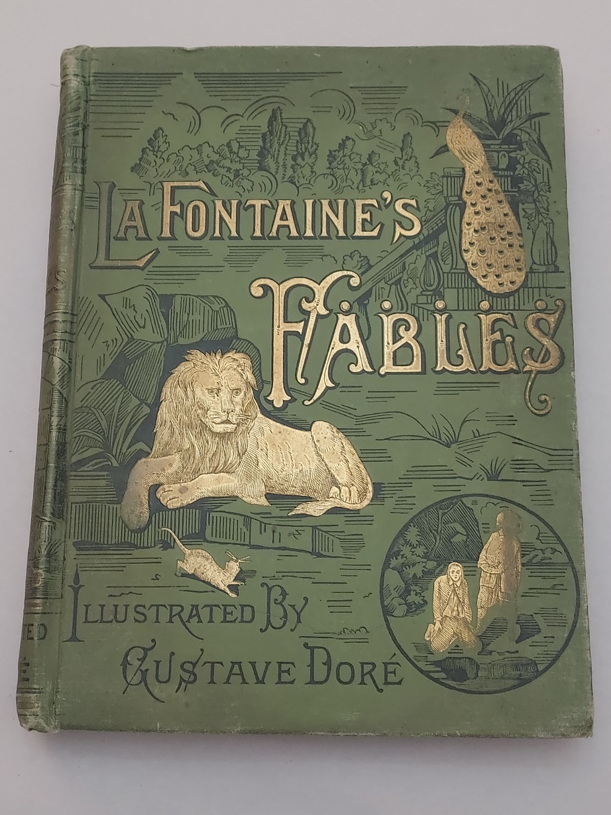 1890 LaFontaine\'s FABLES \