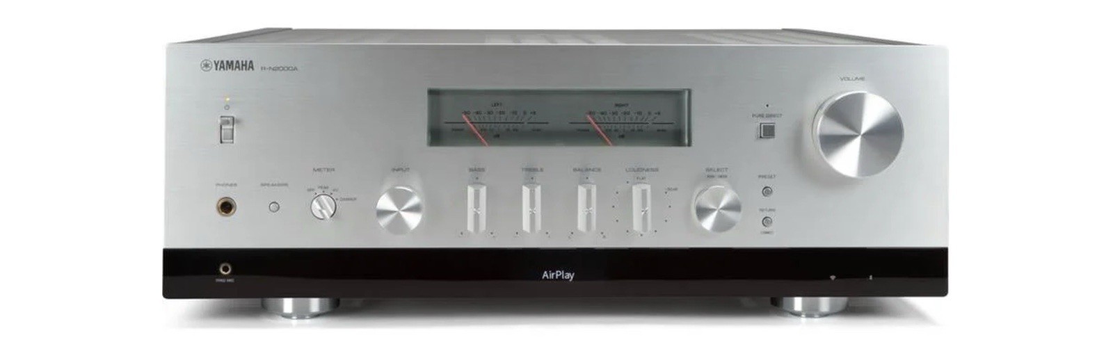 Yamaha R-N2000A Stereo receiver with Wi-Fi, Bluetooth, Apple AirPlay bundle