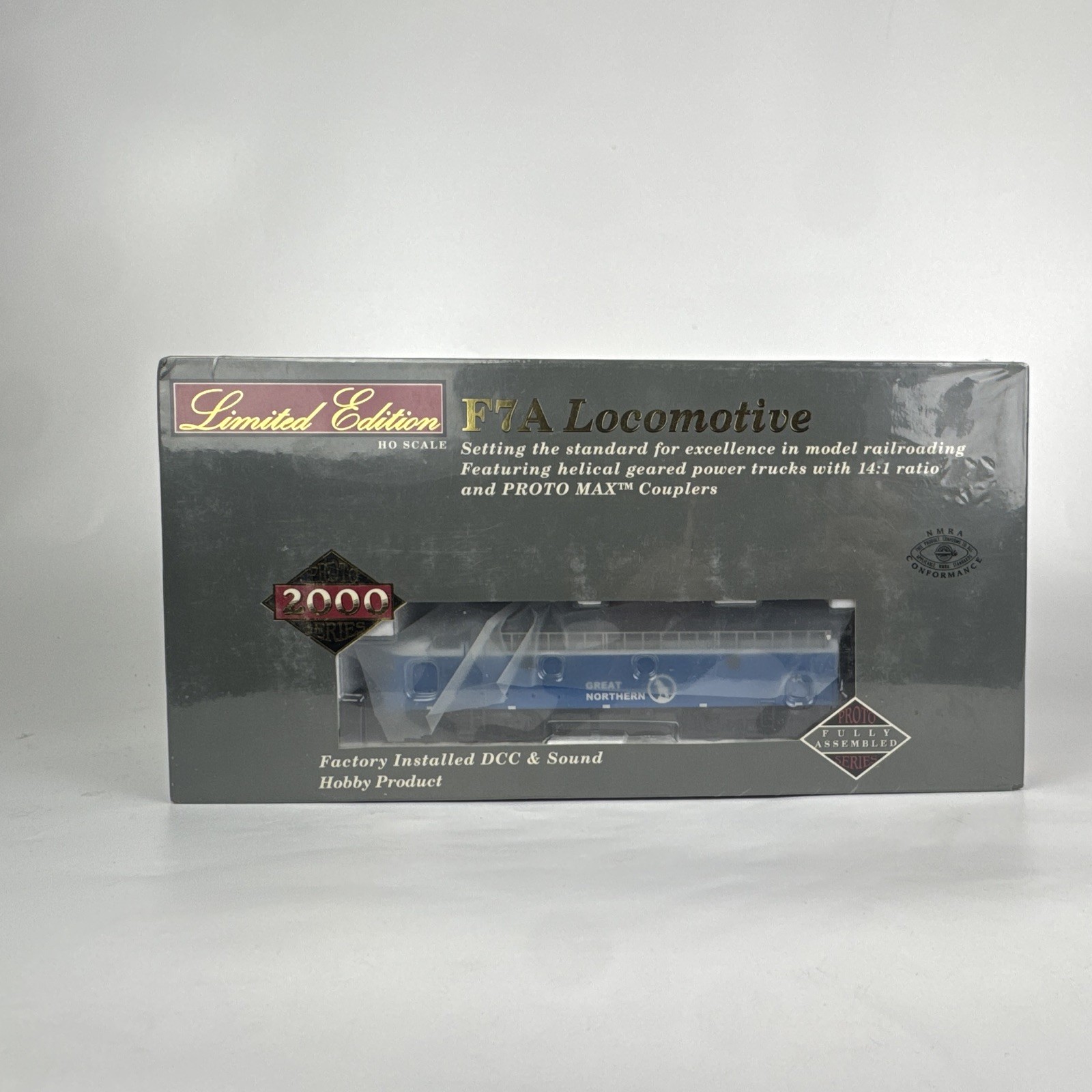 PROTO 2000 HO Great Northern Locomotive DCC Sound Limited Ed A+B Big Ski Blue PROTO 2000 HO Great Northern Locomotive DCC Sound Limited Ed A+B Big Ski Blue