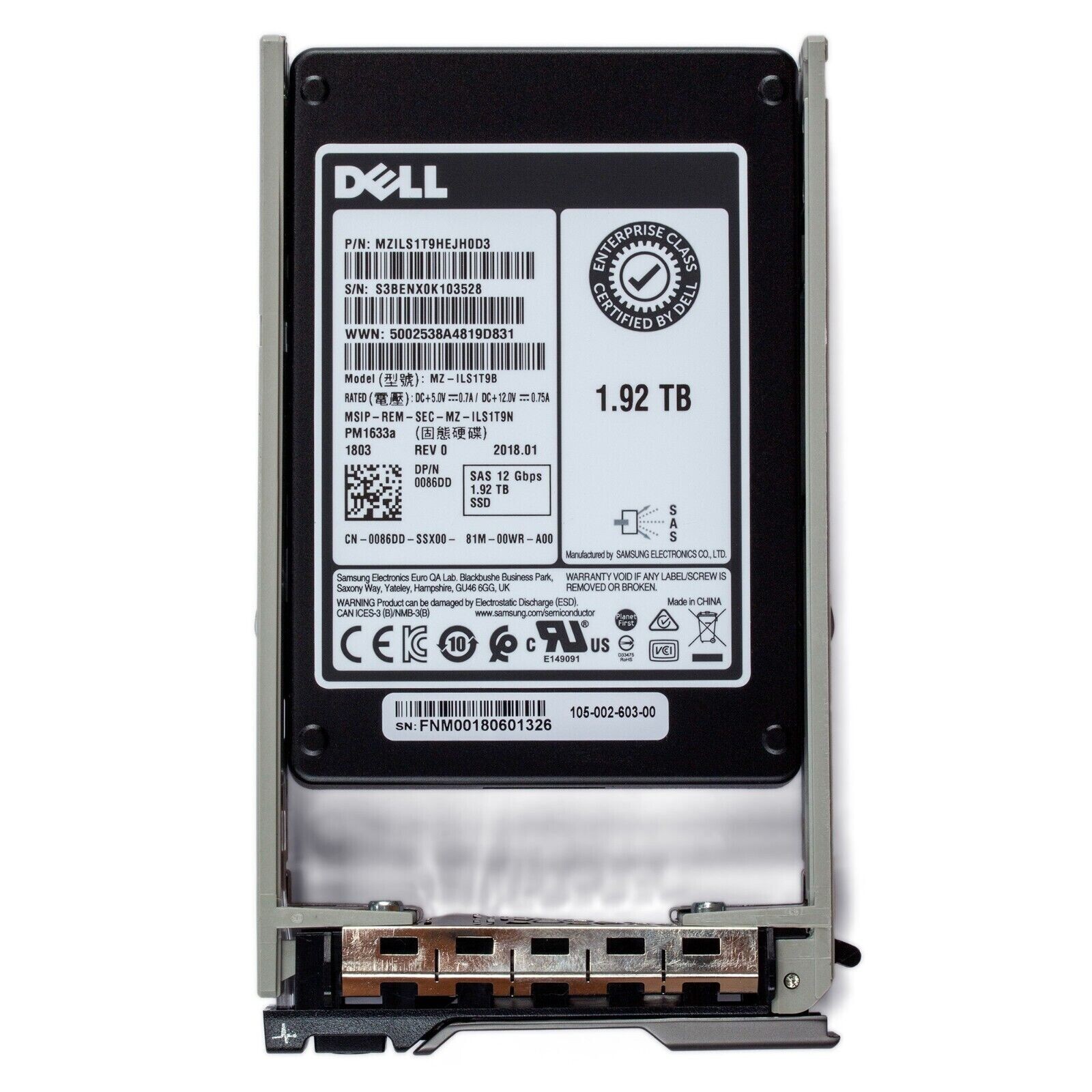 Dell 14G 1.92TB 2.5 Dell 14G 1.92TB 2.5