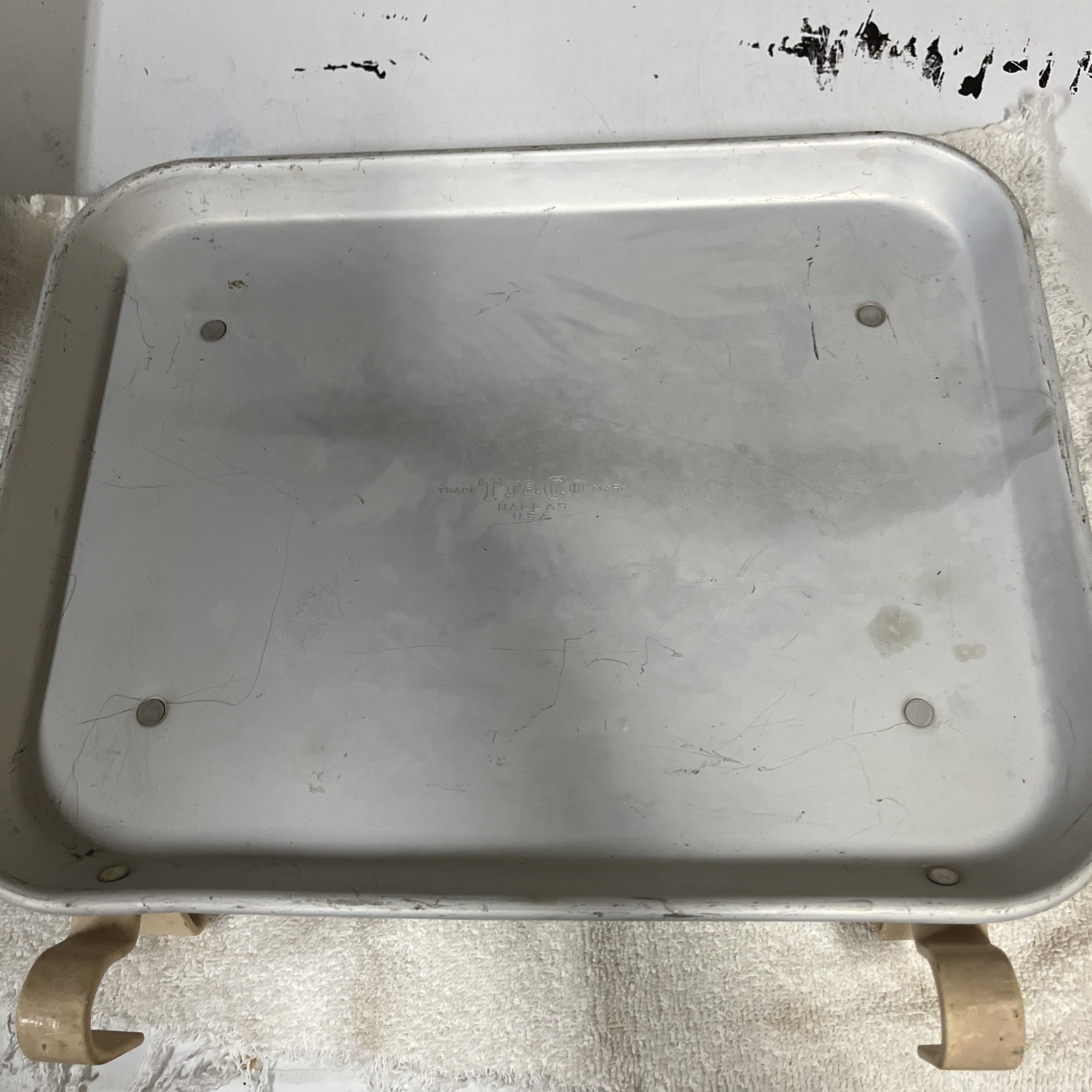 Vintage TRACo Dallas U.S.A. Car Hop Aluminum Window Tray Vintage TRACo Dallas U.S.A. Car Hop Aluminum Window Tray