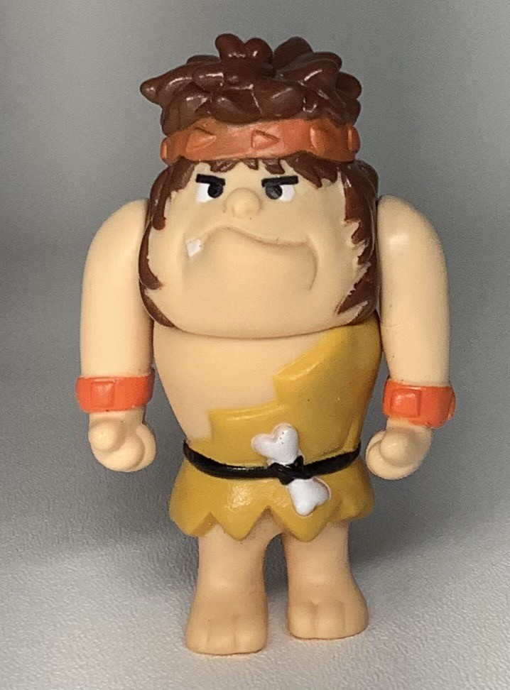 RARE VTG 1986 Flintstone Kids 3” Rocky Ratrock Figure Hanna Barbera HTF