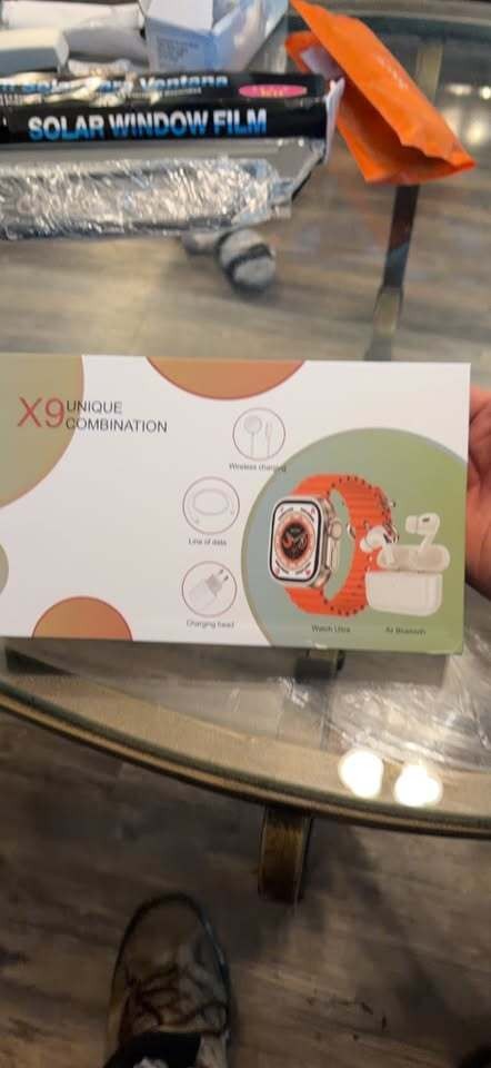 X9 Unique Combination Watch Ultra Wireless Earbuds Set