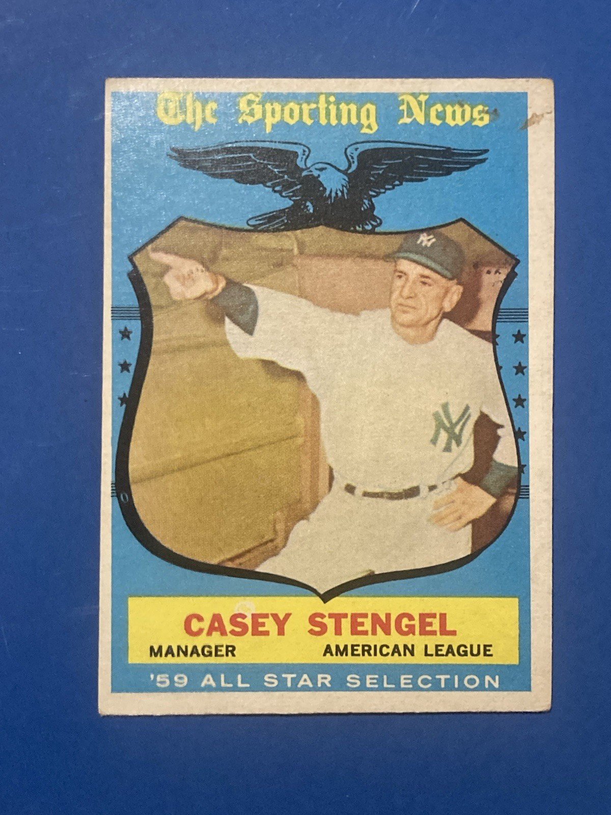 1959 Topps - High # Casey Stengel #552
