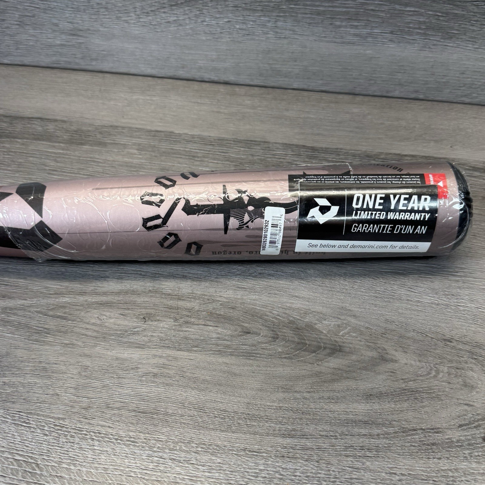 DeMarini 2025 Voodoo ONE Rose Gold (-3) BBCOR BaseBall Bat - WBD2628010  32/29
